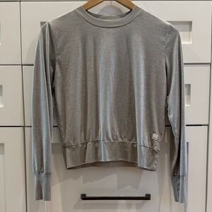 Vuori Gray Long Sleeve Crewneck
